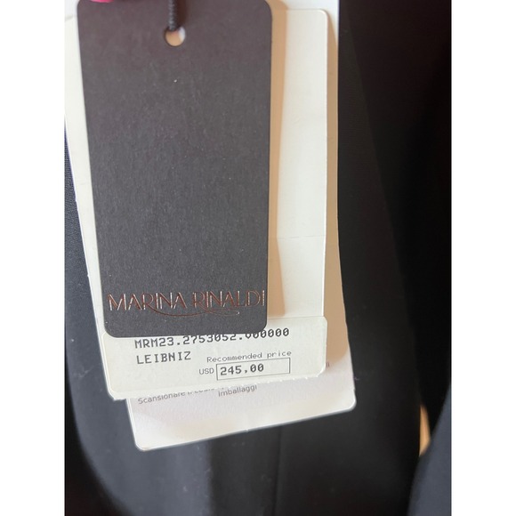 NWT Marina Ronaldo flower brooch pink 100% lambskin leather retail $245 - Picture 4 of 8